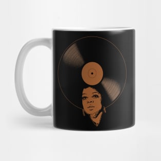 Afrovinyl (Brown) Mug